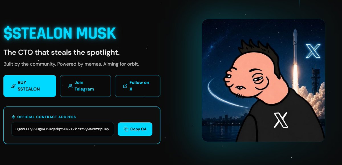 STEALON MUSK CTO tweet media