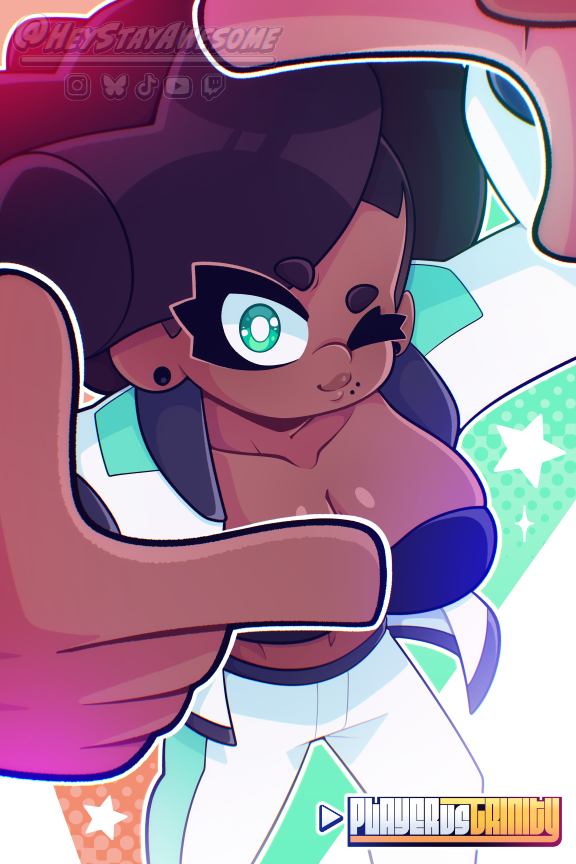 PlayerVsTrinity's tweet image. ✨ Here's some poster artwork of Emma you can get by supporting #PLAYERvsTRINITY on Kickstarter! ✨

#IndieAnimation #SupportIndieAnimation