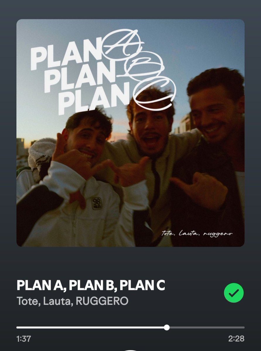 BYR_RP's tweet photo. @_ruggero Estar en este mood 🥹...
Plan A, Plan B, Plan C 🫶🏻 https://t.co/XDmhN3KQDZ