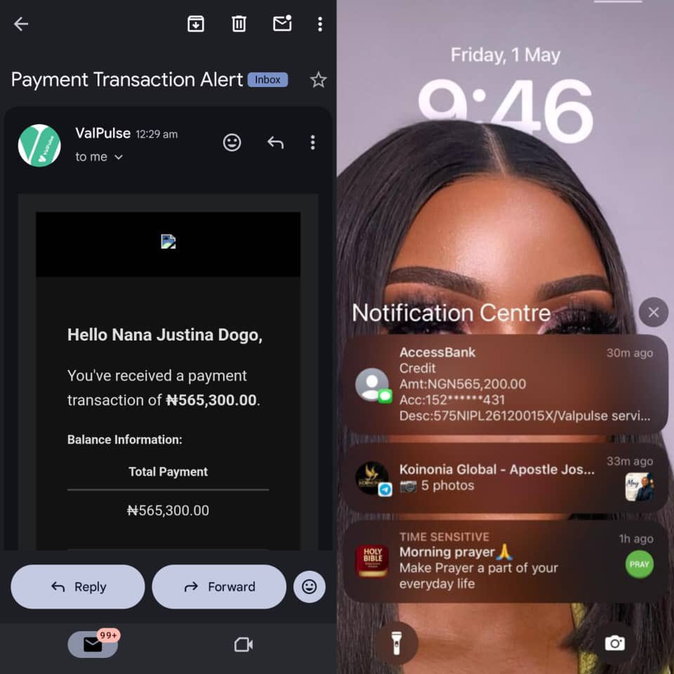 Affiliate marketing is the real deal💯
565k made in a single week after getting paid 220k last week 
I never knew half a million was possible in a week until I came online 
Thank you <a href="/Valpulse/">Valpulse</a> for this amazing platform <a href="/Coach_Naseer/">Coach Naseer</a> <a href="/IsraelTaiwo04/">Israel Taiwo</a>