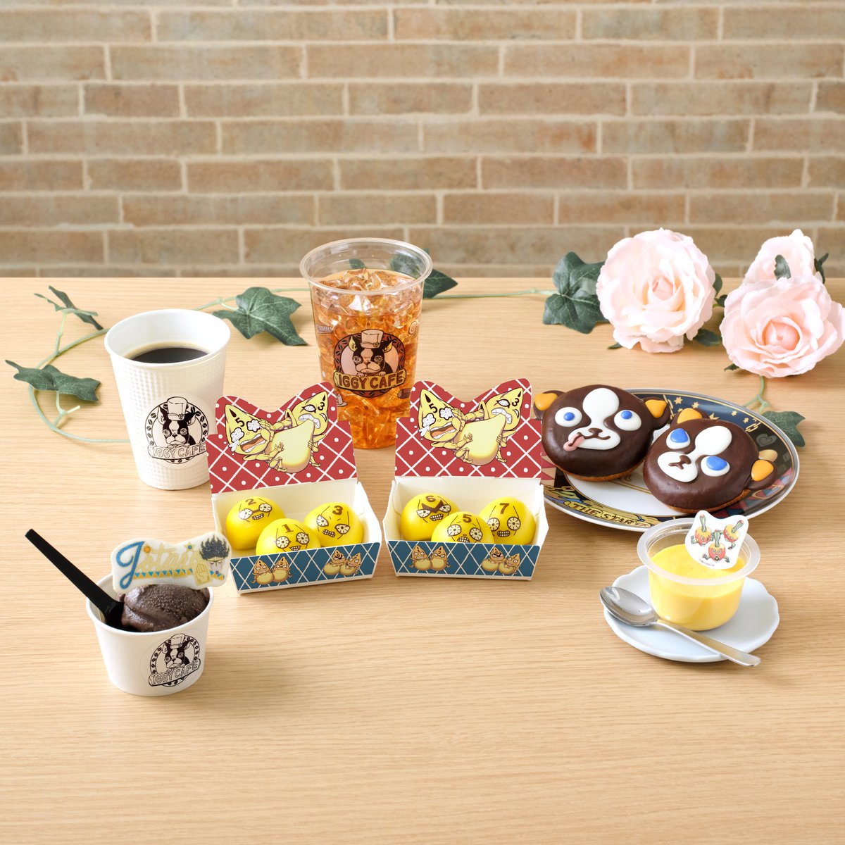 IGGY CAFE☕ ／ 美味しいメニューがいっぱい！ キャラクターや作品