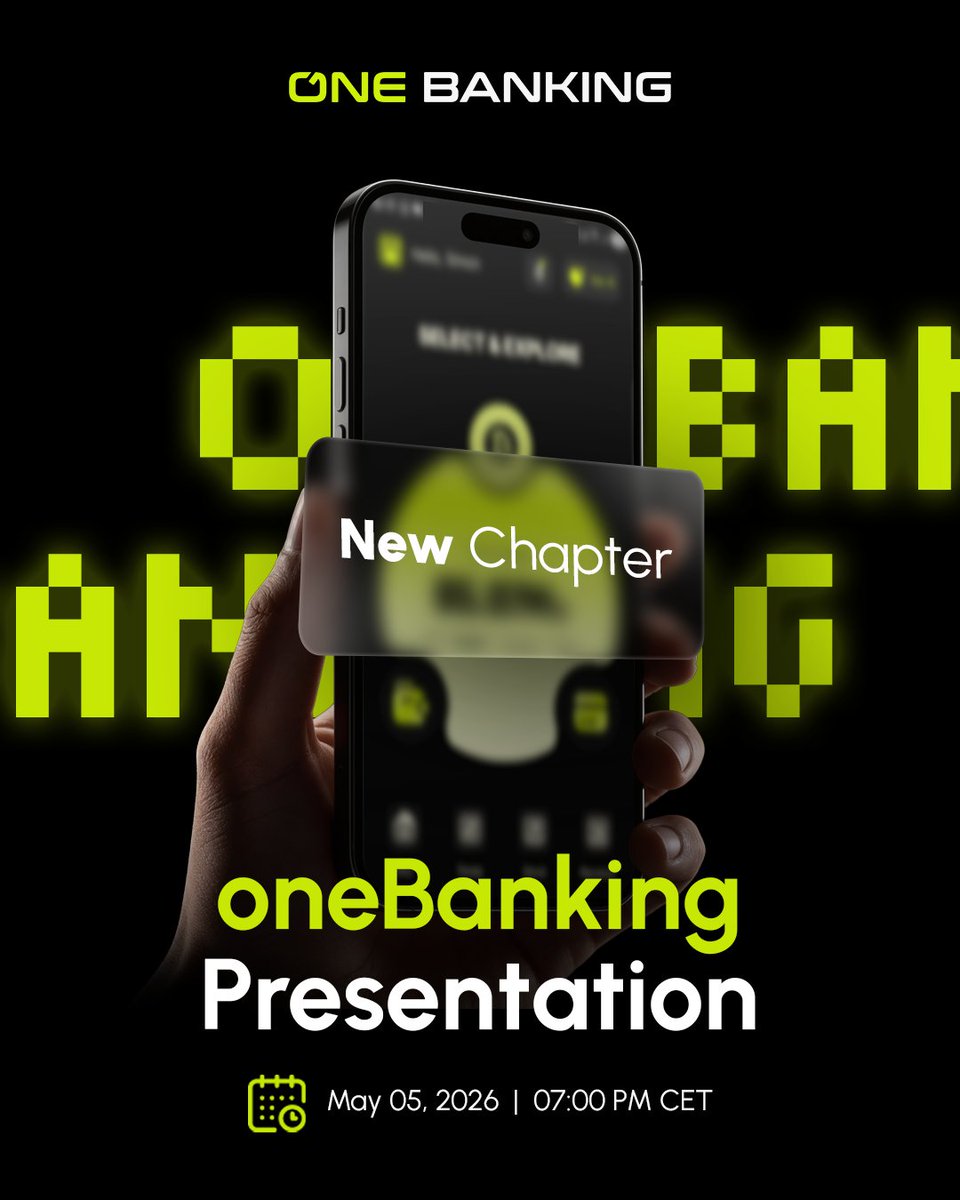 onebanking_app's tweet image. oneBanking is about to make some noise.

May 5th. 7:00 PM CET. Live event. App Launch updates. Major partnerships. And more.

Free to attend. Don't miss it.

Register here: vist.ly/42kt4

#oneBanking #Fintech #AppLaunch #LiveEvent