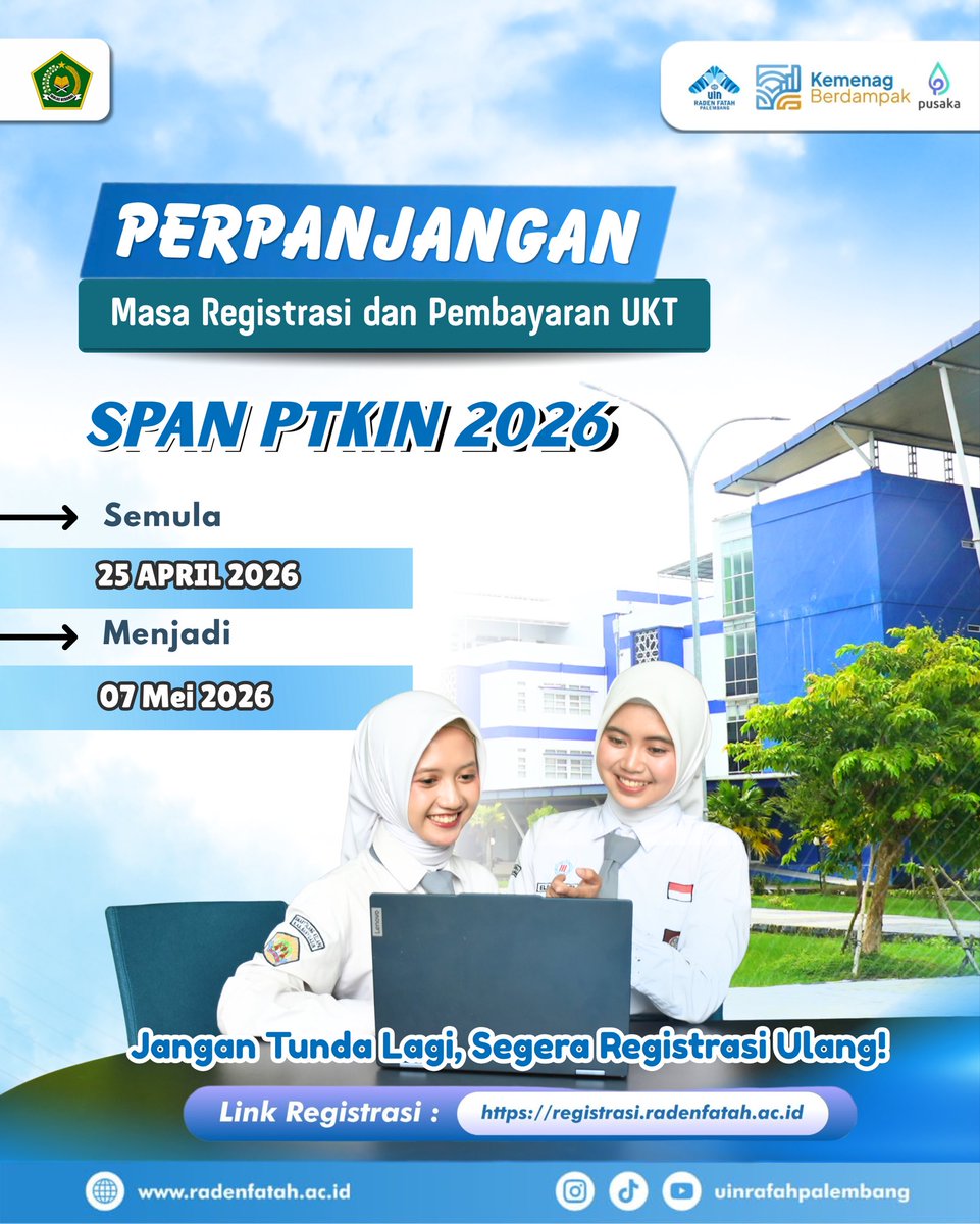 UIN Raden Fatah Palembang tweet media