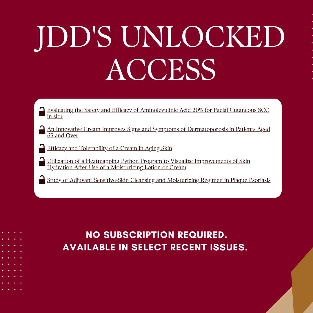 Journal of Drugs in Dermatology (JDD) tweet media
