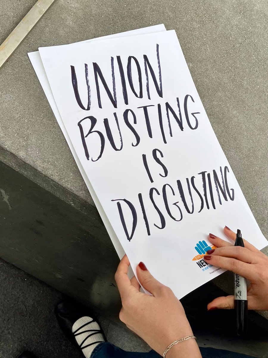 The New Yorker Union tweet media