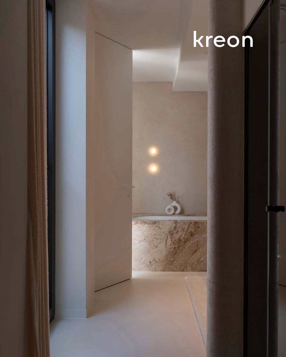 light_resource's tweet image. Soft, diffuse light that brings material to life.

The kreon oran stone wall combines a warm glow with the ease of full surface mounting pure, simple and architectural.

A subtle light accent that brings calm to every detail.

#lightingdesign #lighting #design #interiordesign