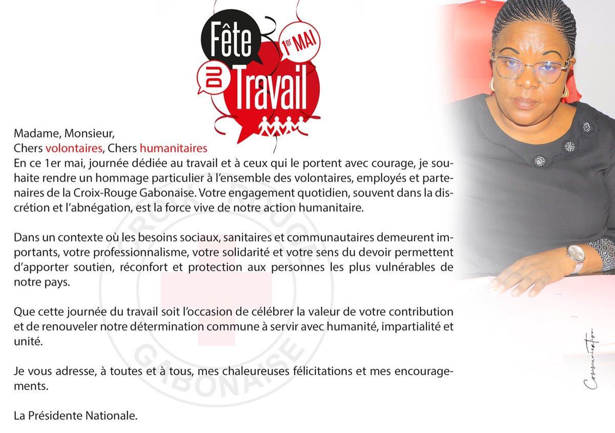 CROIX-ROUGE GABONAISE tweet media