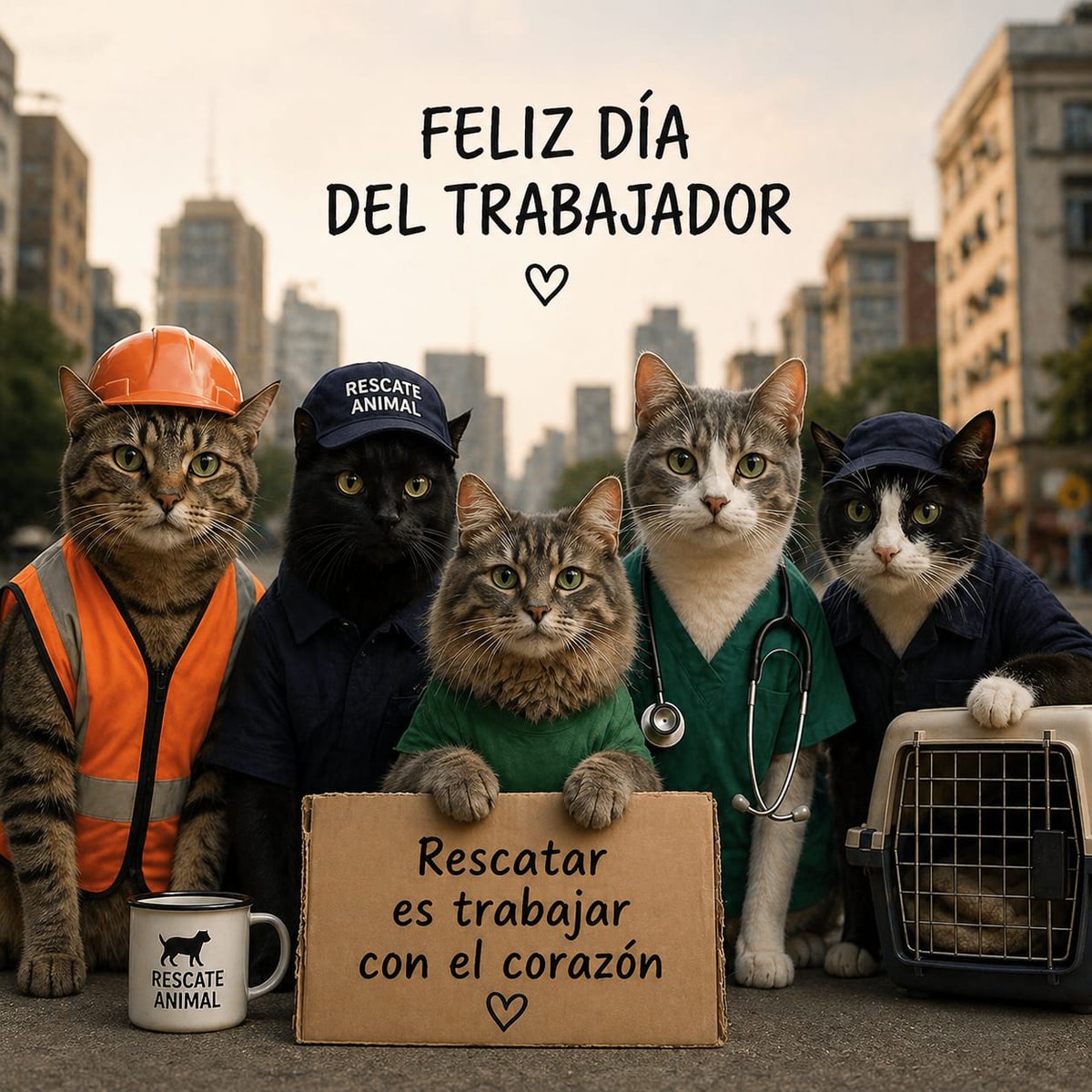 burakeras's tweet photo. ¡Feliz Día del Trabajador!

Hoy, 1º de mayo, celebramos a todas las personas que, con esfuerzo, compromiso y dedicación, construyen día a día un mundo mejor. Y en este día tan especial, queremos hacer una mención a quienes dedican su tiempo, su energía y su corazón a rescatar, 👇 https://t.co/RdZf9xd5Ua