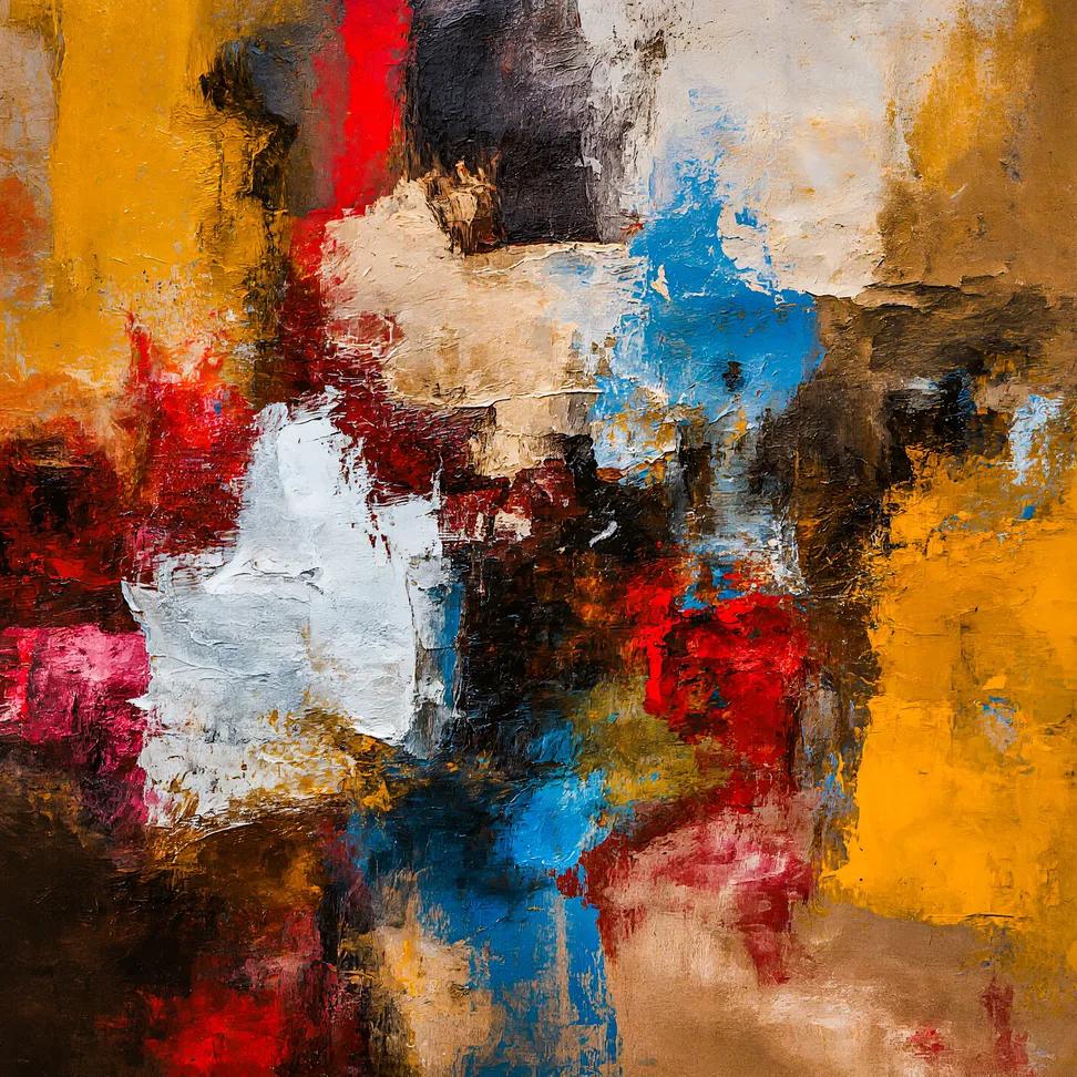 MagdalenaXart's tweet image. SHATTERED ENERGY ⚡🧩

When force breaks apart, it does not disappear—it transforms.
Fragments of fire, gold, shadow, and light collide into a new language of motion.

#ModernArt #ArtCollectors