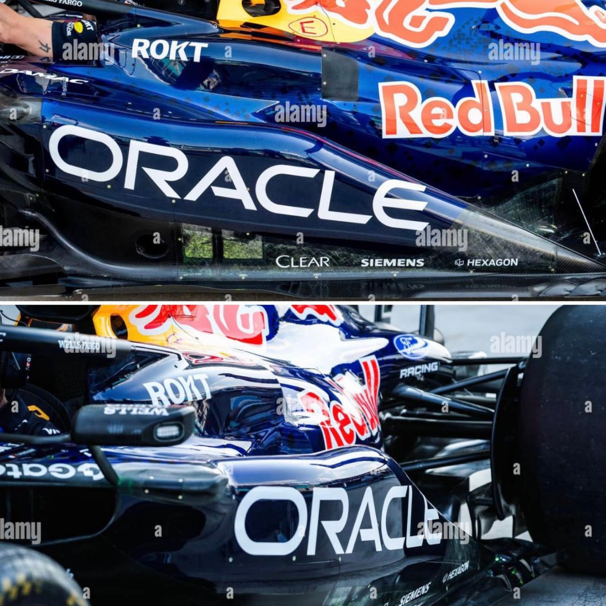 Rb22 Rear Wing 🔵 First look at the Red Bull RB22 upgrades in Miami: 1️⃣ New Sidepod ...
