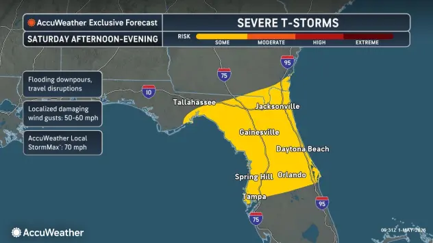 DefyDisaster's tweet image. #SevereWeather threatens from the Gulf Coast to Florida this weekend w/ potential #flooding downpours, damaging #winds, #hail, &amp;amp; #tornadoes.

Stay safe: ready.gov/severe-weather

#DefyDisaster #Disaster #DisasterPreparedness #Storm #Storms #Tornado