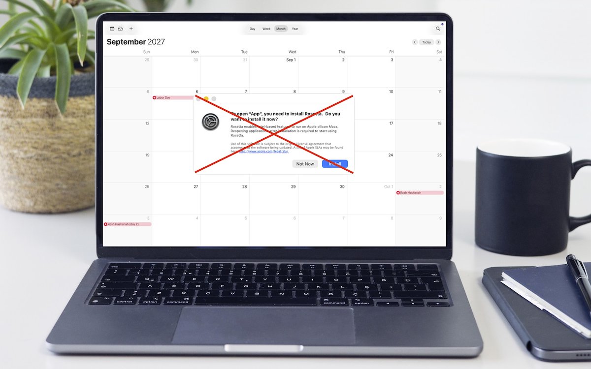 MacTLC's tweet photo. Running macOS 26.4? You may start seeing warnings about Intel-based apps not opening. They won’t stop working until macOS 28, but now’s the time to find replacements. Here’s how to identify which apps need attention. Read more here: https://t.co/Tb0NhCXXGP https://t.co/90Bl5sg3IB