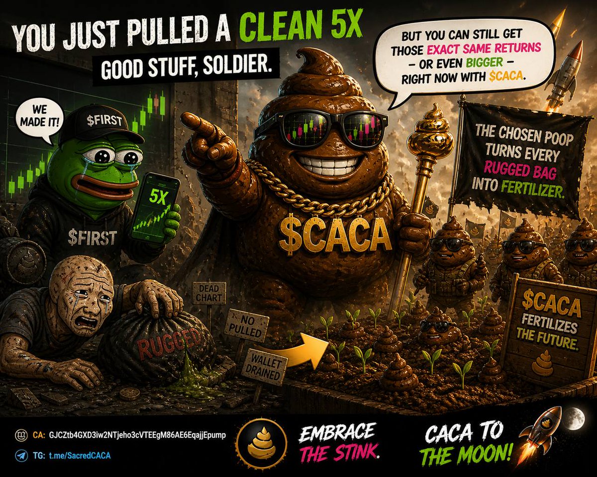 $CACA 💩 | Cacaman tweet media