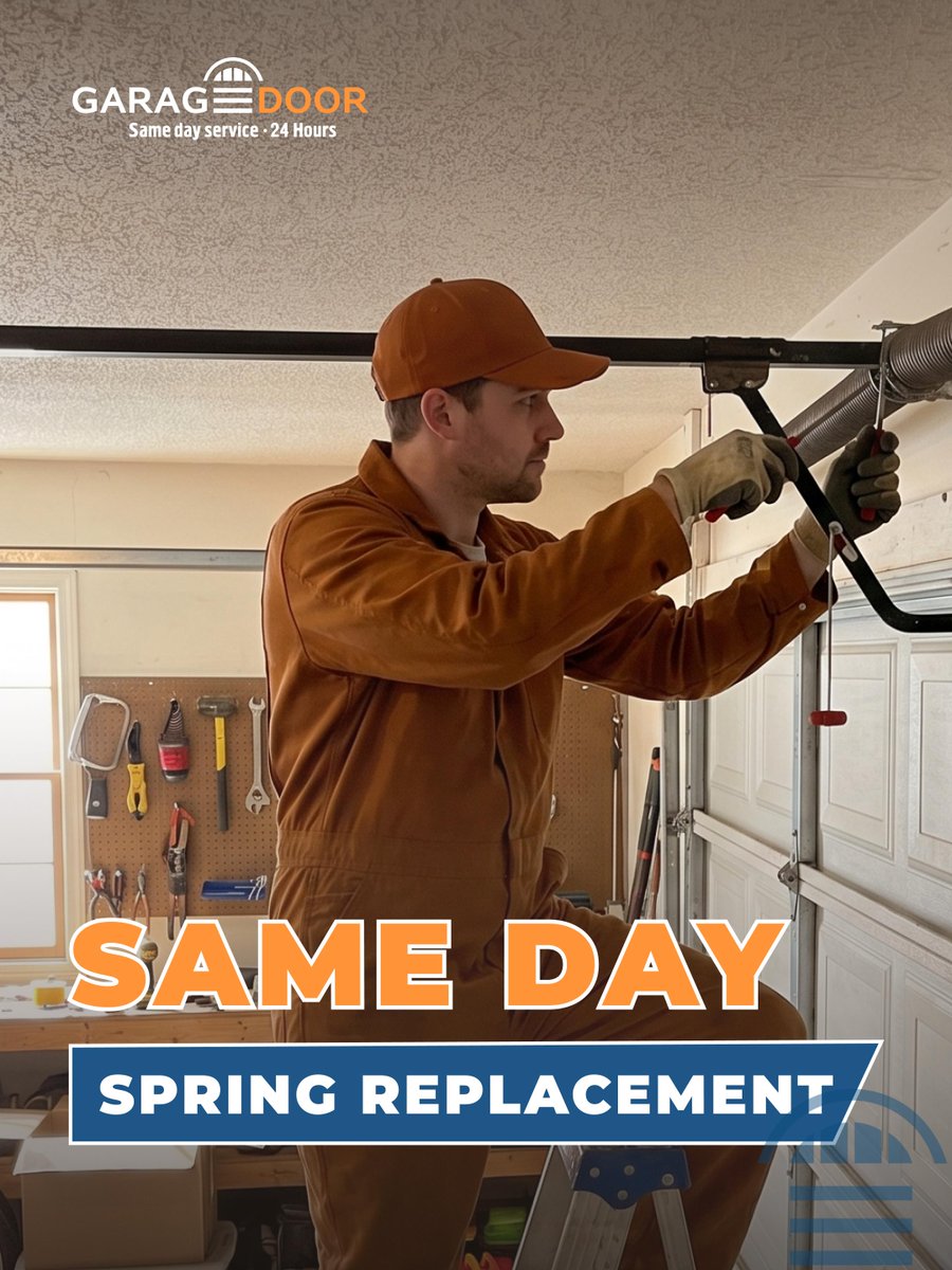 Garage Door Repair - Same Day Service tweet media