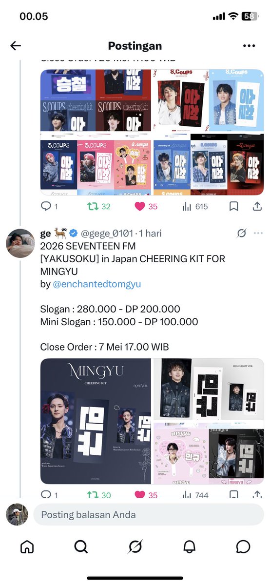 je🍒| 📌GA BDAY MINGYU tweet media