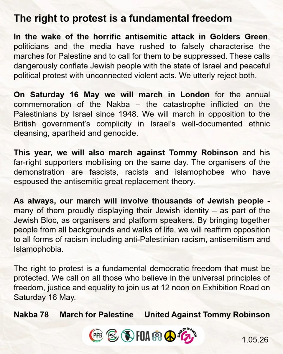 Palestine Solidarity Campaign tweet media
