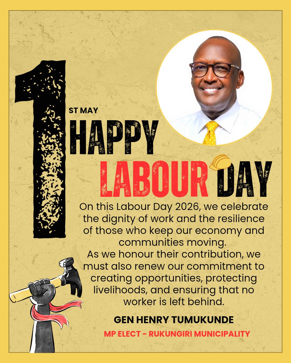 Henry K. Tumukunde tweet media