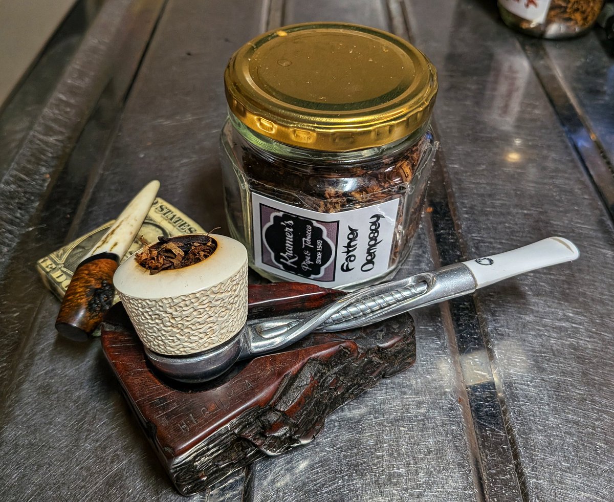 Fahrenheit916's tweet image. 今宵の〆
#パイプ #pipe #pipesmoking