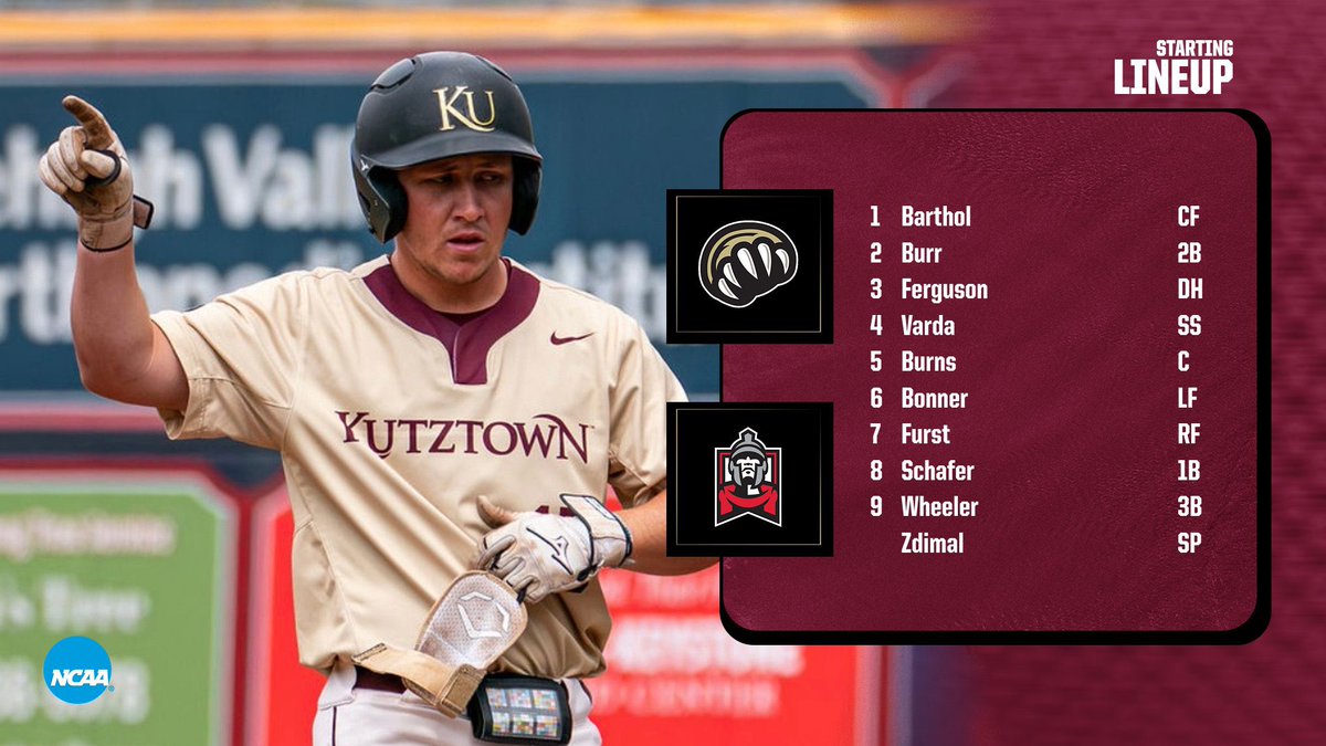 Kutztown University Baseball tweet media