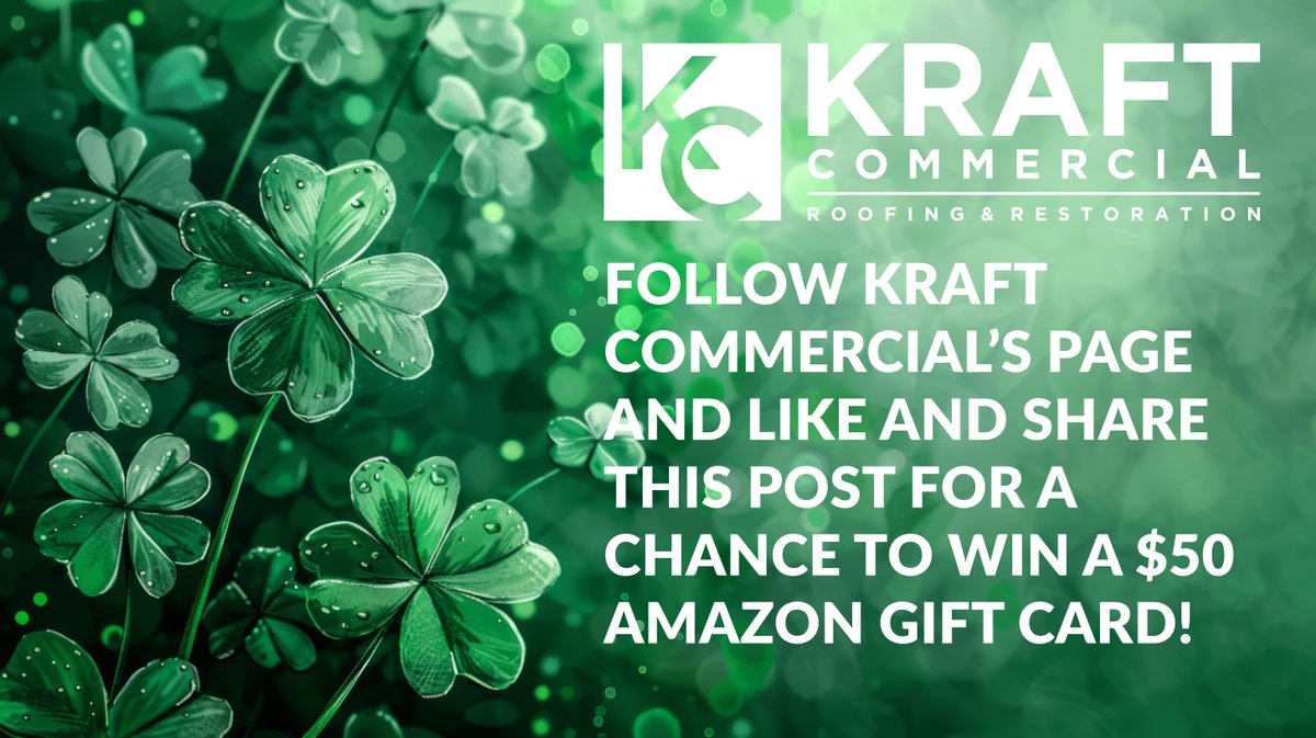 Don't forget to follow Kraft Commercial's page and like and share this post for a chance to win our latest giveaway. The winner will be announced once we hit 1,000 followers. Good luck! #giveaway