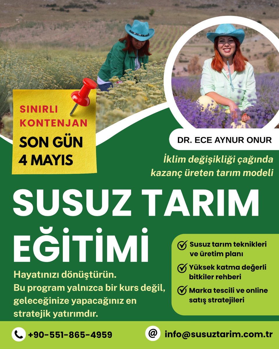 Susuz Tarım tweet media