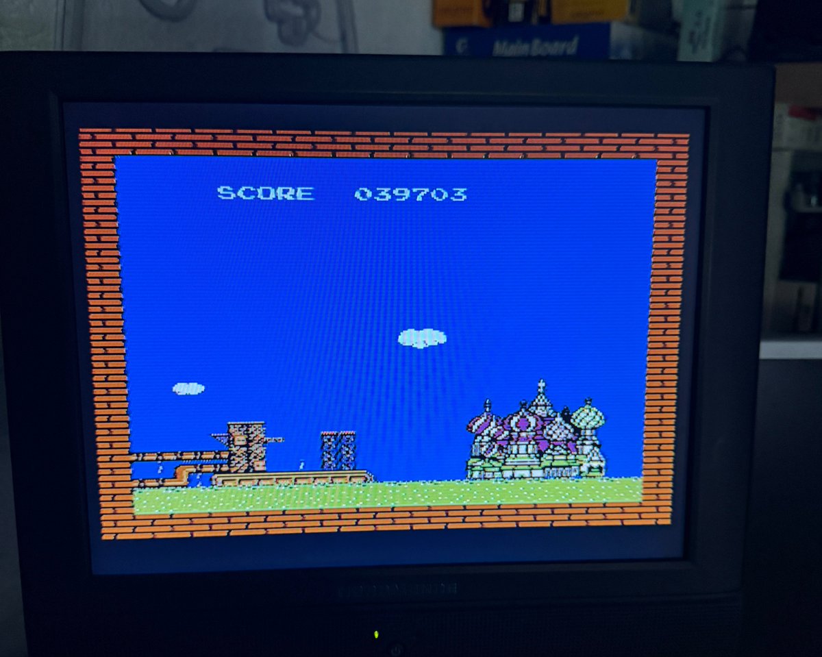 Lazy day… time to beat my Tetris record…