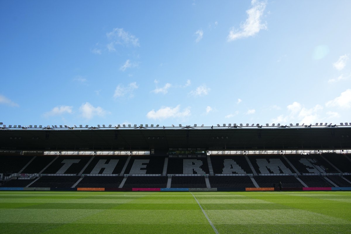ClubDCFC's tweet photo. It's the final fixture of 2025/26! We're looking forward to welcoming everyone for today's Sky Bet Championship game against Sheffield United. ⚽🐏

Doors open from 9.30am across Hospitality, and 10am for The Yard and Fans' Park! 

#dcfc I #dcfcfans https://t.co/AGltekQUXQ