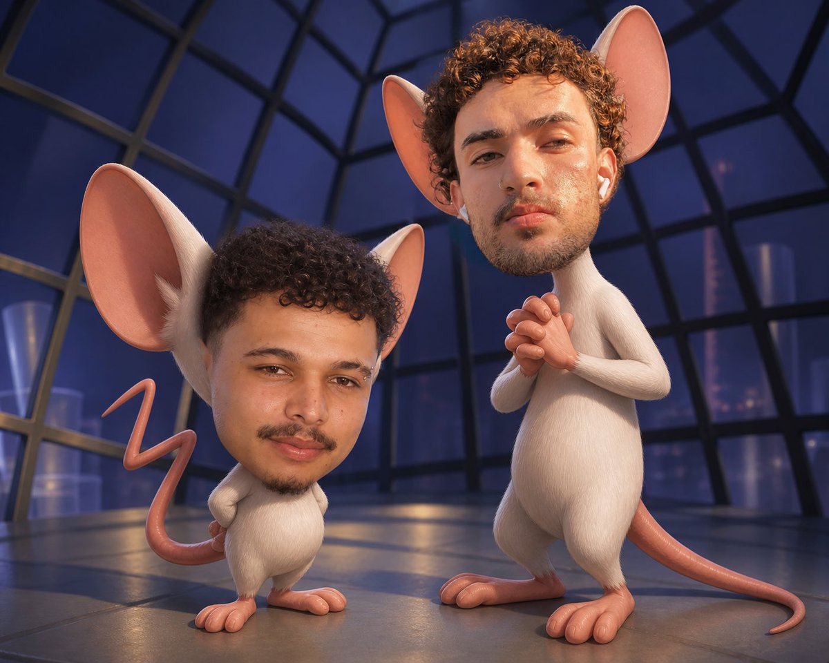 Wali oq vc quer fazer esta noite? A mesma coisa que fazemos todas as noites Yves Tentar conquistar o Queiroz 
O Wali e a Yves O Wali e a Yves Um é um gênio O outro um imbecil Não cansam de tentar Do Pat roubar  É o wali o wali e a yves 
A yves e o wali e a wali e a yves