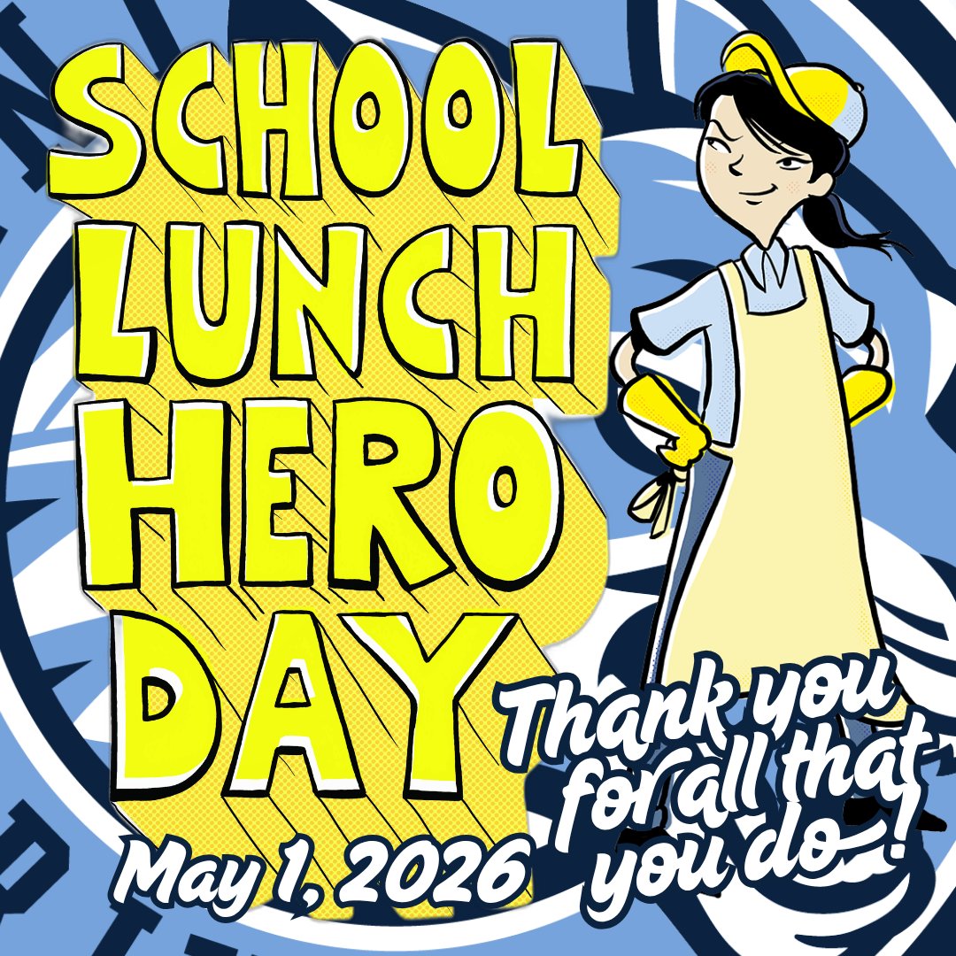 IndianRiverCSD's tweet photo. Today is School Lunch Hero Day! IRCSD Food Services teams serve more than just meals; they give our students the fuel they need to learn. Thank you for all that you do! #WeAreIR! https://t.co/aNZE3EbwtL