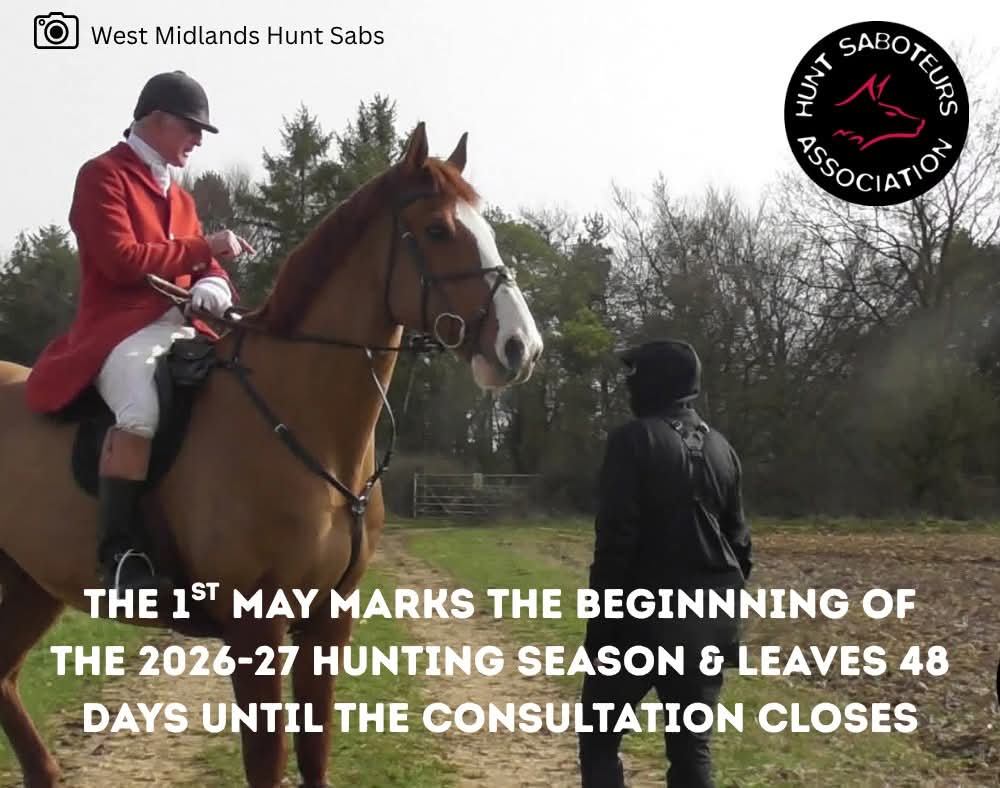 Hunt Saboteurs Association tweet media