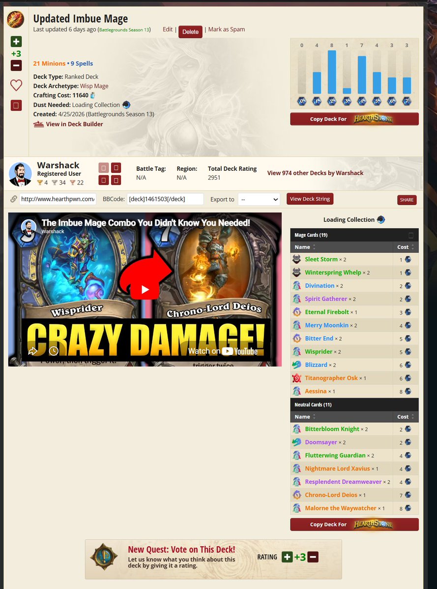 HearthPwn tweet media