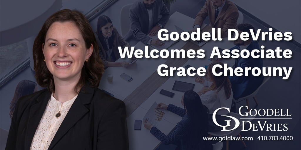 Goodell_DeVries's tweet image. Meet our newest associate, Grace Cherouny, who joins our Employer Liability team. She brings solid experience across a range of litigation defense matters, complemented by proficiency in related insurance coverage issues. hubs.li/Q04f7FPK0  #employerliability #litigation