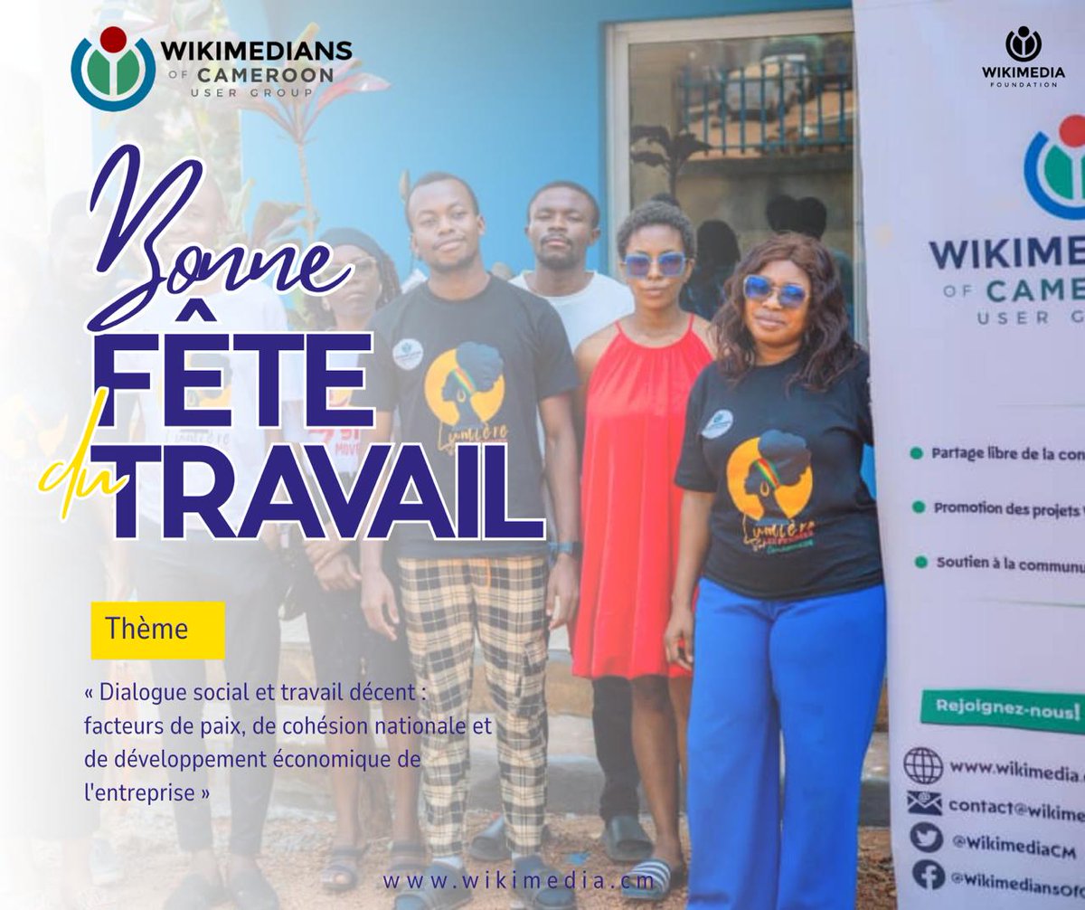 Wikimedians of Cameroon User Group tweet media