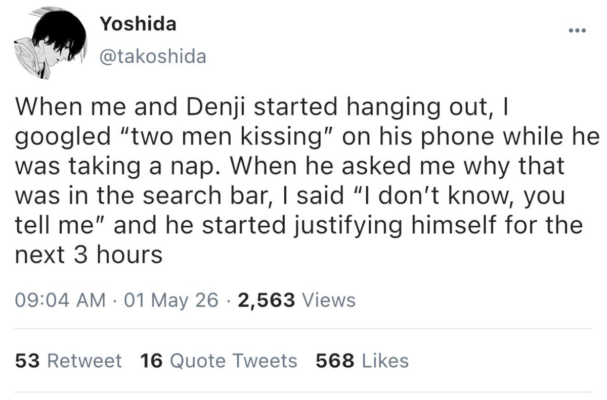 Yoshiden off screen moments