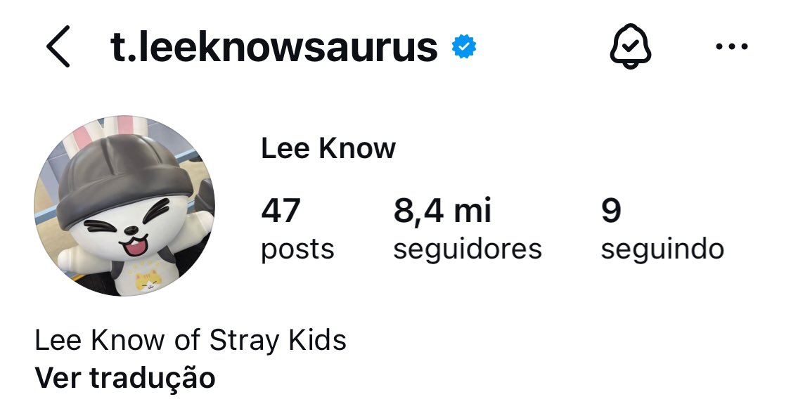 LeeKnowBrazil's tweet image. #INSTA • NOVA ERA DO LEEBIT! Lee Know atualizou sua foto de perfil do seu Instagram pessoal! 💛💫

#LeeKnow #리노 #リノ@Stray_Kids 🌷
