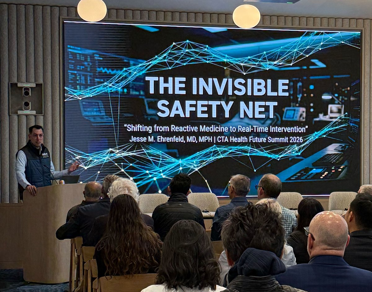 DoctorJesseMD's tweet image. Technology should be invisible, so the patient can finally be seen. 🩺

Honored to open the @CTATech Health Future Summit this week in SF. We’re not just building gadgets; we’re building the "Invisible Safety Net" to end diagnostic errors and the "Analog Wait." #HealthTech #AI