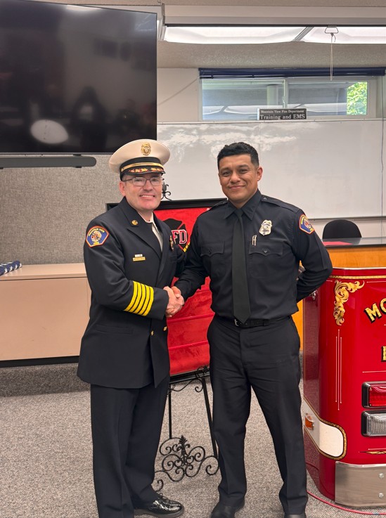 Mountain View Fire tweet media