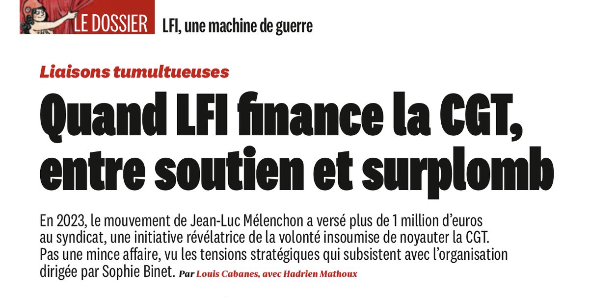 Corleone040480's tweet image. #France  
Personne ne doit être dupe en France  , la CGT est une filiale de la France Insoumise  et Jean Luc Melenchon est le grand patron  !!! 
Leur défilé du 1er Mai  n'est que du cinéma  !!!