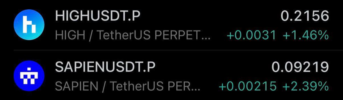 RahulSi87583641's tweet image. #HIGH

#SAPIEN

+50% pumps are coming for them.

Buying now.

Join VIP and start enjoying top-notch signals t.me/Traderjames_wi…