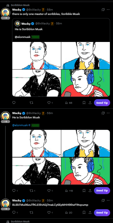 Wacky tweet media
