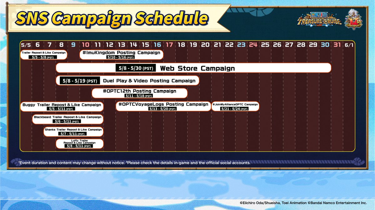 ONE PIECE Treasure Cruise tweet media
