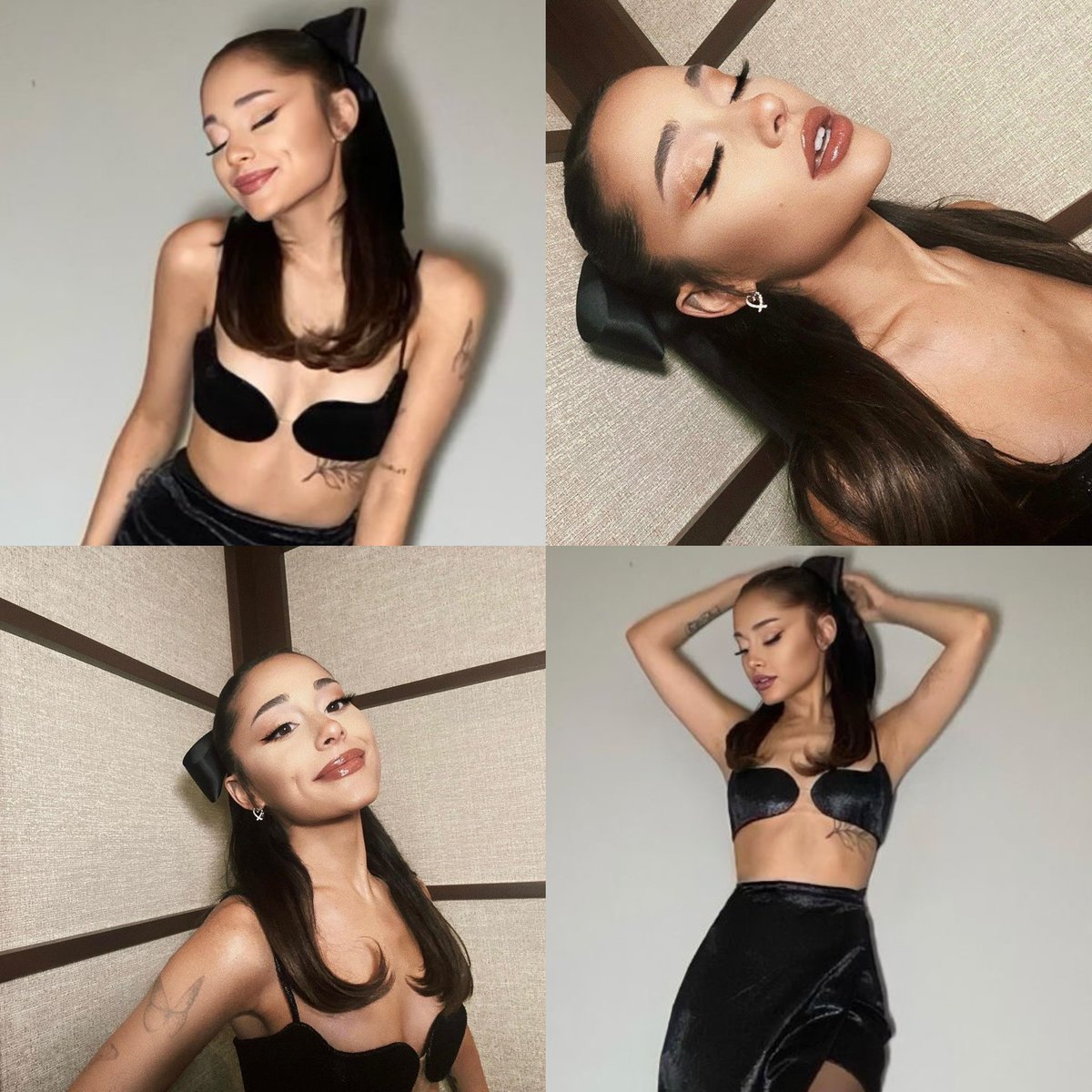 tweetsofgrande's tweet photo. remember when ppl got mad at this ariana look for ”outshining the bride” when in fact it was her gay brother’s wedding 😭 https://t.co/0jQwZnwfq4
