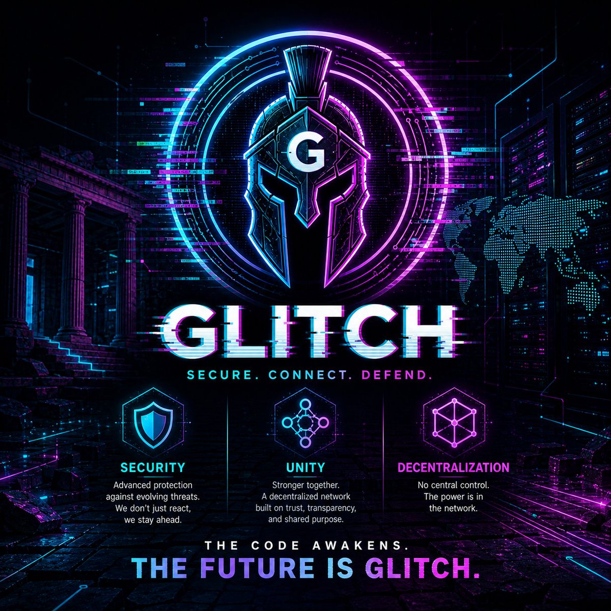 GLITCH_GLCH's tweet image. THE FUTURE IS GLITCH ⚡️

Security. Unity. Decentralization.
Building a network that doesn’t break — it evolves.

Join the movement.
#GLITCH #Web3 #Crypto #Blockchain #CyberSecurity