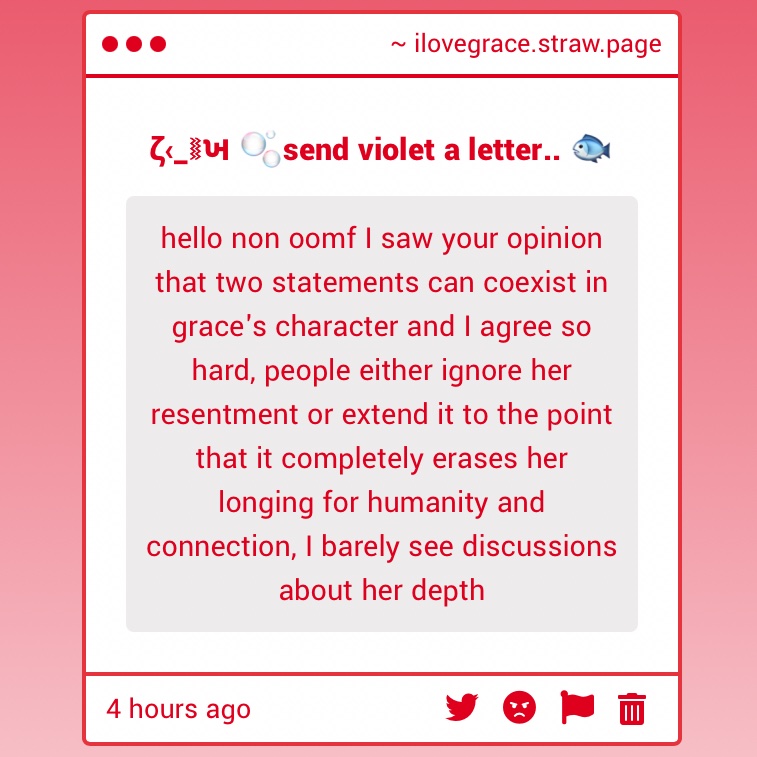 Violet spiked the tea tweet media