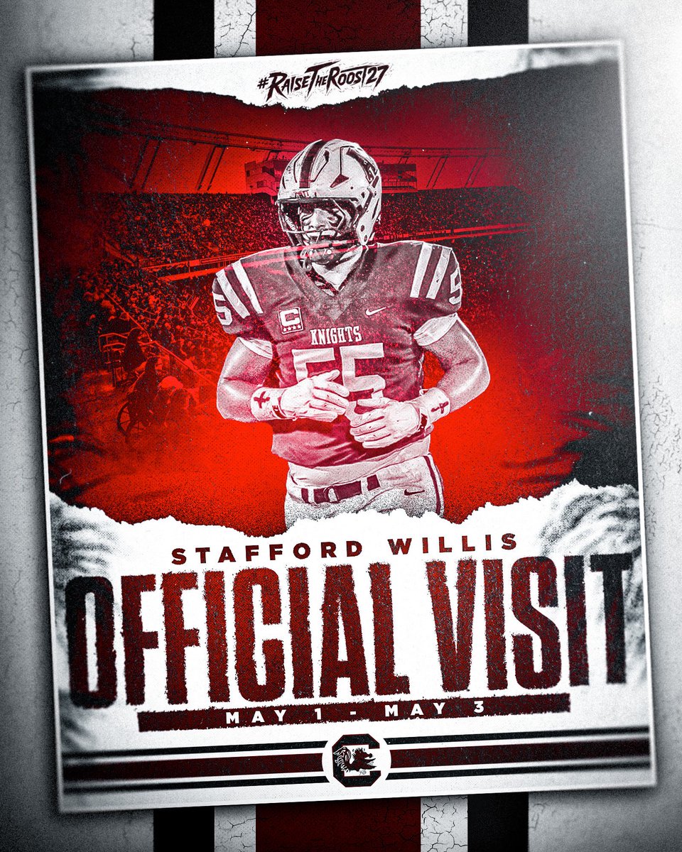 Stafford_55's tweet image. Just landed in Columbia! Fired up for my @GamecockFB OFFICIAL VISIT- Excited for the weekend! #Gamecocks #SpursUp #SEC

@CoachSBeamer @Coach___Clem @JasonSmith_OL @SamSerbay 

@ArabFBall @KyleRouton @TomLoy247 @adamgorney
@AllenTrieu @Hayesfawcett3
@CooperMorreale