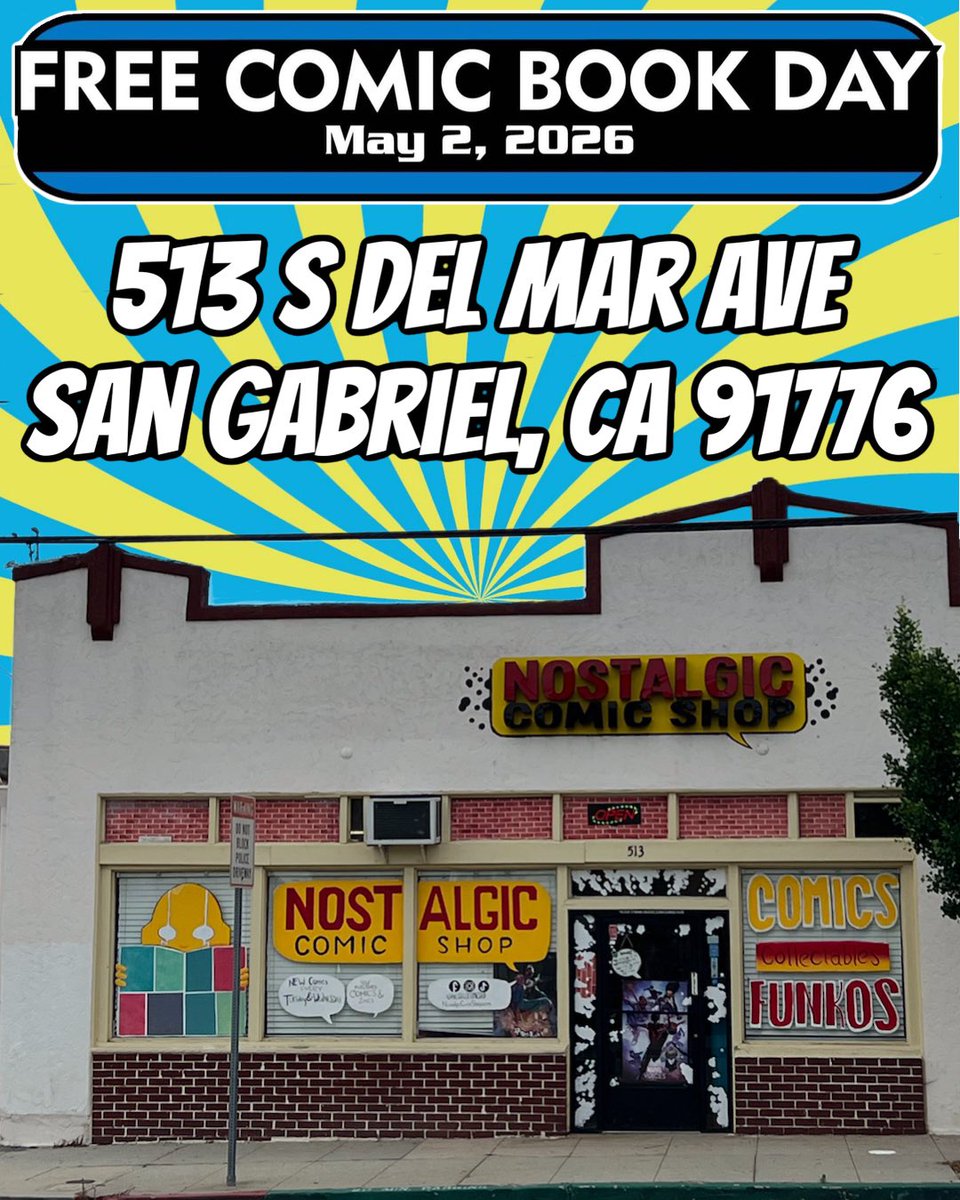 Nostalgic Comic Shop tweet media