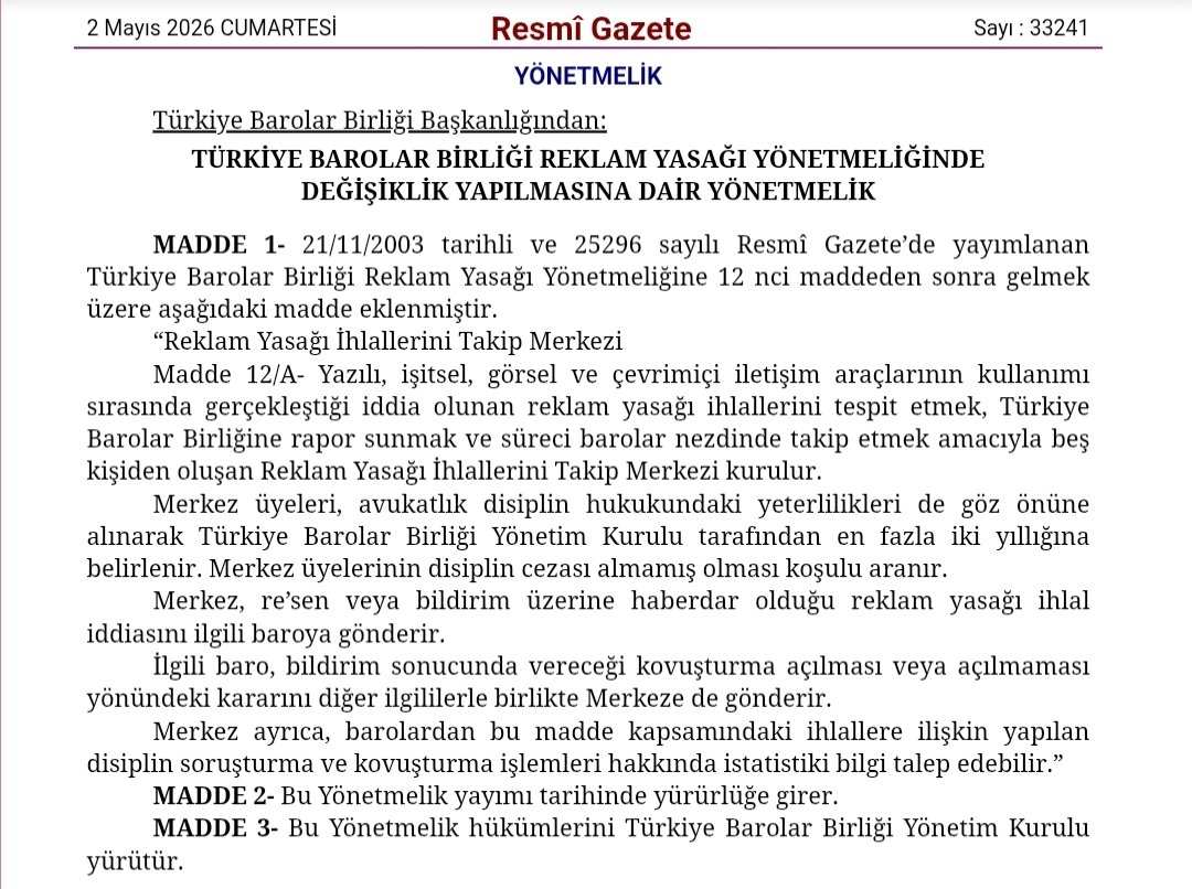 Avukat Hakları Grubu ⚖️ tweet media