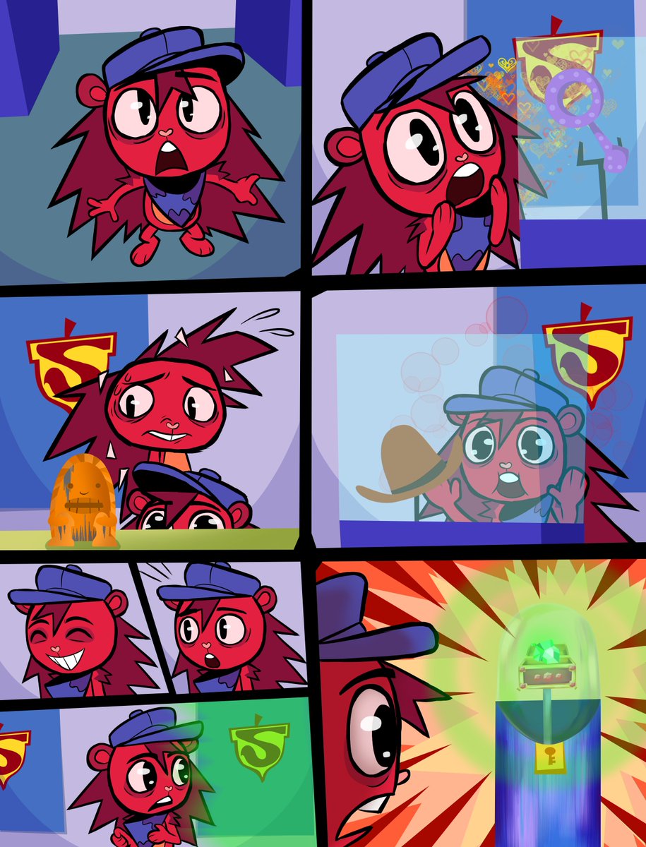 RizardLiz's tweet image. THIRD STRIKE 10 #htf #happytreefriends #htfkapow #flaky #sheddy #flippyxflaky #fanart #comic