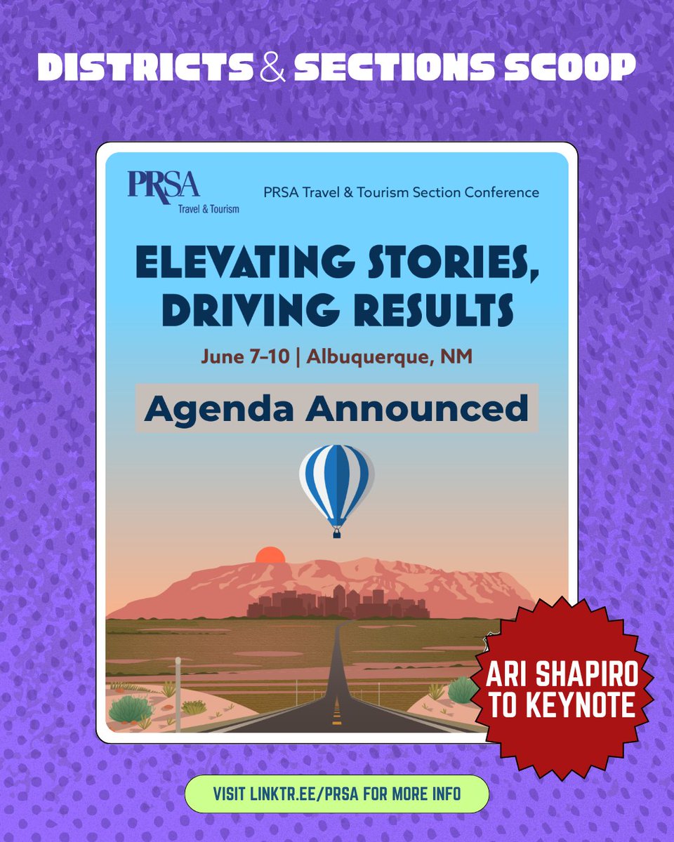 PRSA tweet media