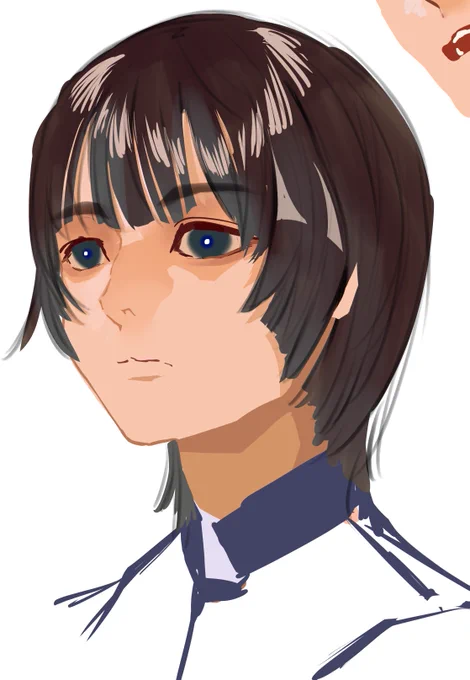 目の描き方分かんなすぎる